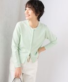 【ノーリーズ/NOLLEY'S】の《アンサンブル対応》《手洗い可能》マルチファンクションクルーネックカーディガン ミントグリーン|ID: prp329100004534776 ipo3291000000032047792