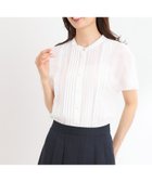 【リフレクト/Reflect】の【選べる7色◎/手洗い可】フロントピンタックデザインブラウス 人気、トレンドファッション・服の通販 founy(ファニー) ファッション Fashion レディースファッション WOMEN トップス・カットソー Tops/Tshirt シャツ/ブラウス Shirts/Blouses インナー Inner スリーブ Sleeve フレンチ French 夏 Summer thumbnail オフホワイト|ID: prp329100004534789 ipo3291000000032047846