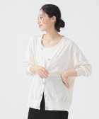 【ビーミングライフストアバイビームス/B:MING LIFE STORE by BEAMS】の【+15%ポイントバック】シアー ビッグ カーディガン 25SS 日差し除け エアコン除け ロングシーズン 体型カバー ゆったり 母の日 OFF_WHITE|ID: prp329100004534796 ipo3291000000032047880
