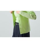【アナイ/ANAYI】のアセテートポリエステルVネック カーディガン green|ID: prp329100004534797 ipo3291000000032047883