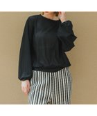 【その他のブランド/Other】の「WHYTO. / ホワイト」 SHEER VOLUME SLEEVES BLOUSE BLACK|ID: prp329100004534799 ipo3291000000033554969