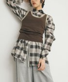 【ケービーエフ/KBF / URBAN RESEARCH】のシアーチェックBIGシャツ 人気、トレンドファッション・服の通販 founy(ファニー) ファッション Fashion レディースファッション WOMEN トップス・カットソー Tops/Tshirt シャツ/ブラウス Shirts/Blouses 2025年 2025 2025春夏・S/S Ss,Spring/Summer,2025 シアー Sheer スラックス Slacks チェック Check デニム Denim 夏 Summer S/S・春夏 Ss・Spring/Summer thumbnail BLACK×IVO|ID: prp329100004534803 ipo3291000000032047910