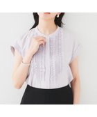 【アンタイトル/UNTITLED】の【接触冷感/吸水速乾/UVケア】フィブリルフリルブラウス 人気、トレンドファッション・服の通販 founy(ファニー) ファッション Fashion レディースファッション WOMEN トップス・カットソー Tops/Tshirt シャツ/ブラウス Shirts/Blouses インナー Inner カーディガン Cardigan サテン Satin ジャケット Jacket フリル Frills フロント Front メタル Metal エレガント 上品 Elegant 人気 Popularity 吸水 Water Absorption thumbnail ライトグレー|ID: prp329100004534819 ipo3291000000032276061