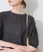【スローブ イエナ/SLOBE IENA】のフリンジニットプルオーバー 人気、トレンドファッション・服の通販 founy(ファニー) ファッション Fashion レディースファッション Ladies' Fashion Online トップス・カットソー Tops/Tshirt ニット Knit Tops プルオーバー Pullover 2025年 2025 2025春夏・S/S Ss,Spring/Summer,2025 おすすめ Recommend セットアップ Set Up フリンジ Fringe エレガント 上品 Elegant 半袖 Short Sleeve thumbnail グレー|ID: prp329100004534821 ipo3291000000032558728