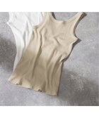 【スピック&スパン/Spick & Span】の《追加》甘撚テレコアメスリタンク 人気、トレンドファッション・服の通販 founy(ファニー) ファッション Fashion レディースファッション WOMEN 人気 Popularity 再入荷 Restock/Back In Stock/Re Arrival thumbnail ベージュ|ID: prp329100004534823 ipo3291000000032047993
