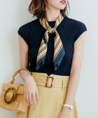【セゾンドパピヨン/SAISON DE PAPILLON】のフレンチスリーブリブ切替サマーニットトップス 人気、トレンドファッション・服の通販 founy(ファニー) ファッション Fashion レディースファッション WOMEN トップス・カットソー Tops/Tshirt ニット Knit Tops インナー Inner ウェーブ Wave コンパクト Compact 切替 Switching シンプル Simple ジャケット Jacket スリーブ Sleeve フィット Fit フレンチ French リブニット Rib Knit おすすめ Recommend エレガント 上品 Elegant thumbnail ネイビー|ID: prp329100004534824 ipo3291000000032048004