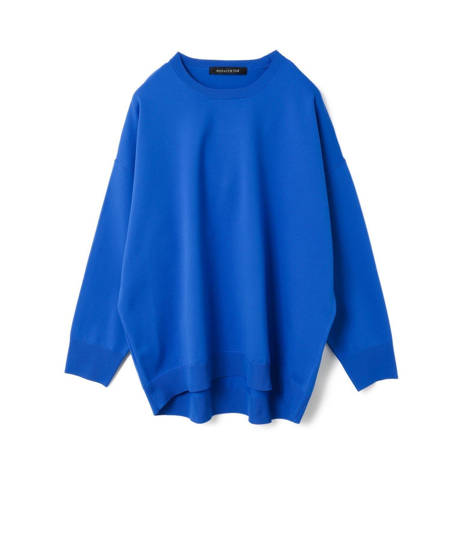 【マーコート/MARcourt】のmizuiro ind クルーネックプルオーバー インテリア・キッズ・メンズ・レディースファッション・服の通販 founy(ファニー) 　ファッション　Fashion　レディースファッション　WOMEN　トップス・カットソー　Tops/Tshirt　プルオーバー　Pullover　シンプル　Simple　ポケット　Pocket　人気　Popularity　長袖　Long Sleeve　ブルー|ID: prp329100004534835 ipo3291000000032048053