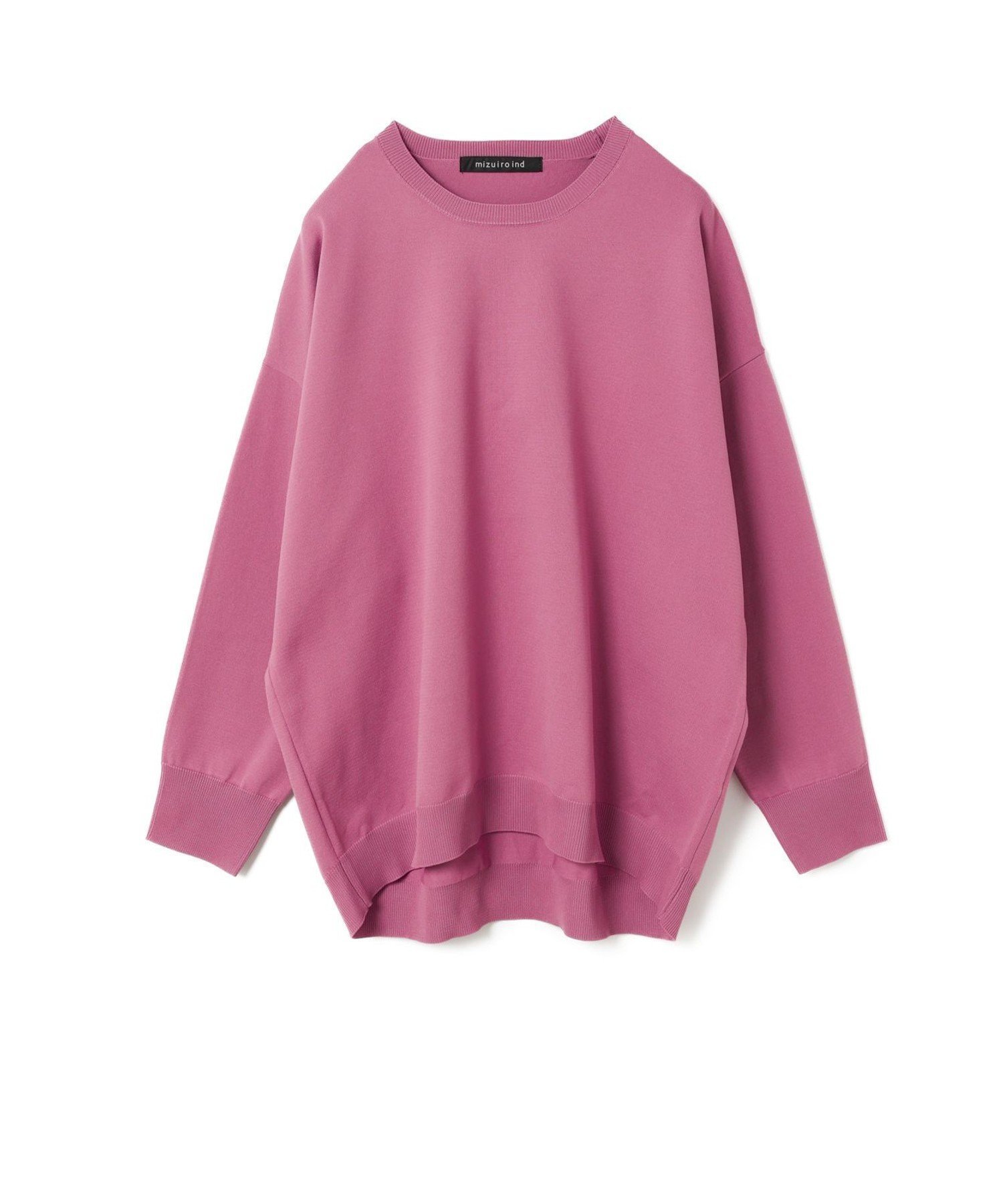【マーコート/MARcourt】のmizuiro ind クルーネックプルオーバー インテリア・キッズ・メンズ・レディースファッション・服の通販 founy(ファニー) 　ファッション　Fashion　レディースファッション　WOMEN　トップス・カットソー　Tops/Tshirt　プルオーバー　Pullover　シンプル　Simple　ポケット　Pocket　人気　Popularity　長袖　Long Sleeve　スモークピンク|ID: prp329100004534835 ipo3291000000032048054