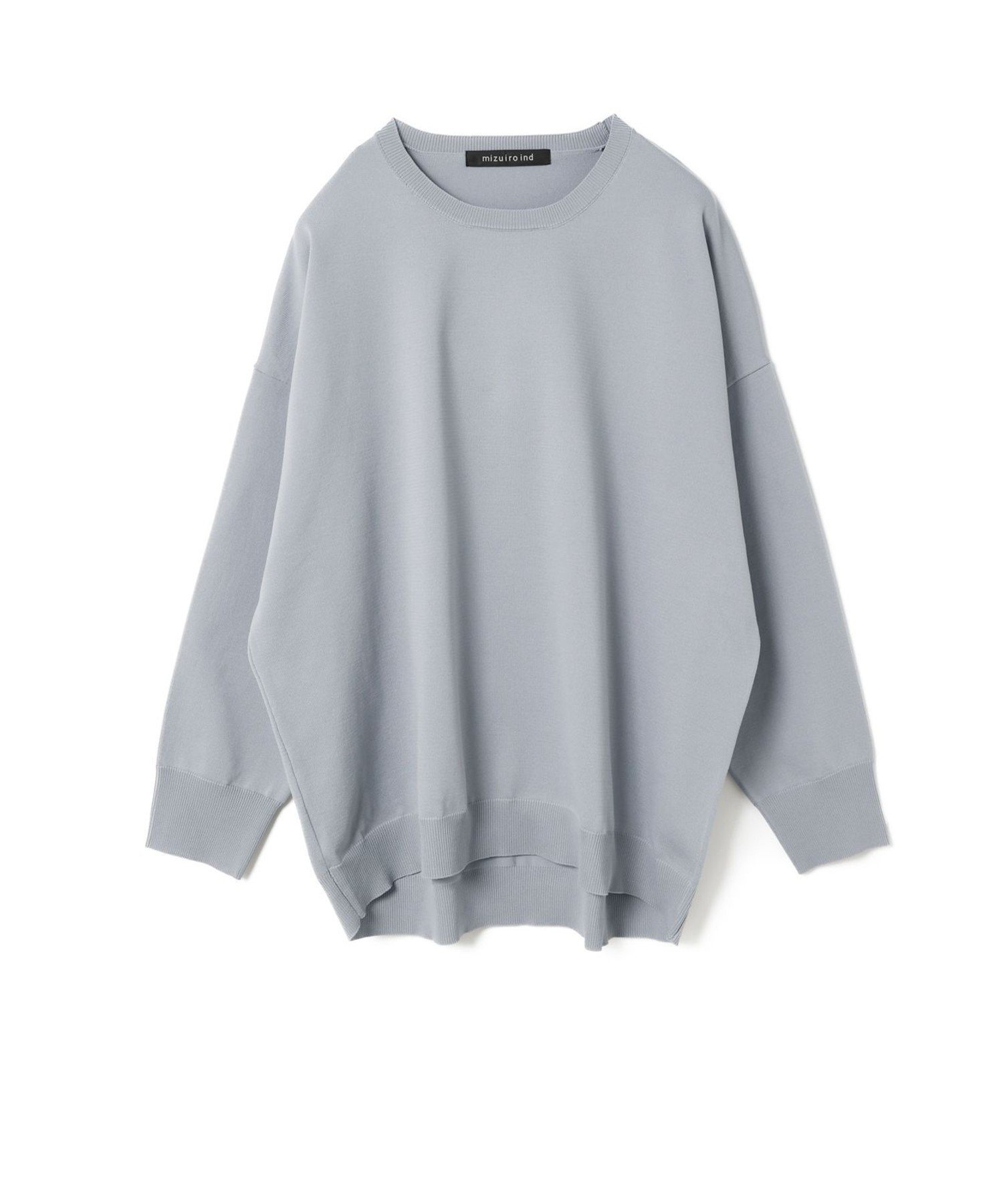 【マーコート/MARcourt】のmizuiro ind クルーネックプルオーバー インテリア・キッズ・メンズ・レディースファッション・服の通販 founy(ファニー) 　ファッション　Fashion　レディースファッション　WOMEN　トップス・カットソー　Tops/Tshirt　プルオーバー　Pullover　シンプル　Simple　ポケット　Pocket　人気　Popularity　長袖　Long Sleeve　ライトグレー|ID: prp329100004534835 ipo3291000000032048055