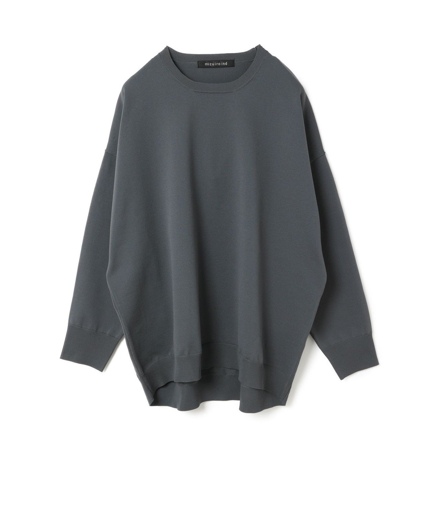 【マーコート/MARcourt】のmizuiro ind クルーネックプルオーバー インテリア・キッズ・メンズ・レディースファッション・服の通販 founy(ファニー) 　ファッション　Fashion　レディースファッション　WOMEN　トップス・カットソー　Tops/Tshirt　プルオーバー　Pullover　シンプル　Simple　ポケット　Pocket　人気　Popularity　長袖　Long Sleeve　ダークグレー|ID: prp329100004534835 ipo3291000000032048056