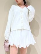 【スナイデル/SNIDEL】のパールボタンカーディガン WHT[001]|ID: prp329100004534837 ipo3291000000032048063