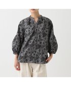 【アフタヌーンティー リビング/Afternoon Tea LIVING】のタックデザインスキッパーブラウス/リバティプリント 人気、トレンドファッション・服の通販 founy(ファニー) ファッション Fashion レディースファッション WOMEN トップス・カットソー Tops/Tshirt シャツ/ブラウス Shirts/Blouses 洗える Washable ギャザー Gather スキッパー Skipper バランス Balance ブロード Broad 別注 Special Order thumbnail ダークグレー|ID: prp329100004534838 ipo3291000000032048069