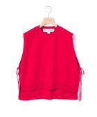 【マーコート/MARcourt】のMidiUmi サイドリボンショートベスト 人気、トレンドファッション・服の通販 founy(ファニー) ファッション Fashion レディースファッション WOMEN アウター Coat Outerwear トップス・カットソー Tops/Tshirt ベスト/ジレ Gilets/Vests ショート Short ノースリーブ No Sleeve ポケット Pocket リボン Ribbon 春 Spring thumbnail レッド|ID: prp329100004534862 ipo3291000000032048168
