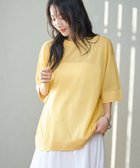 【コーエン/COEN】のサラコシアーサマーニットビッグTシャツ 人気、トレンドファッション・服の通販 founy(ファニー) ファッション Fashion レディースファッション WOMEN トップス・カットソー Tops/Tshirt ニット Knit Tops シャツ/ブラウス Shirts/Blouses ロング / Tシャツ T-Shirts おすすめ Recommend シンプル Simple トレンド Trend ビッグ Big プリント Print リゾート Resort リラックス Relax ルーズ Loose thumbnail YELLOW|ID: prp329100004534863 ipo3291000000032242737