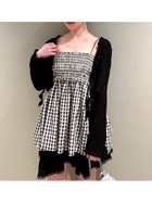 【リリーブラウン/Lily Brown】のフリルディテールカーディガン BLK[009]|ID: prp329100004534867 ipo3291000000032048188