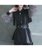 【ハレ/HARE】のシアーキリカエプリーツシャツ 人気、トレンドファッション・服の通販 founy(ファニー) ファッション Fashion レディースファッション WOMEN トップス・カットソー Tops/Tshirt シャツ/ブラウス Shirts/Blouses シアー Sheer ダウン Down デニム Denim プリーツ Pleats エレガント 上品 Elegant ビジネス 仕事 通勤 Business thumbnail ブラック09|ID: prp329100004534875 ipo3291000000032048226