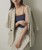 【センスオブプレイス/SENSE OF PLACE by URBAN RESEARCH】の『一部WEB限定カラー』ダブルストラップカップツキキャミソール PURPLE|ID: prp329100004534881 ipo3291000000033555969