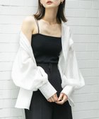 【センスオブプレイス/SENSE OF PLACE by URBAN RESEARCH】の『一部WEB限定カラー』ダブルストラップカップツキキャミソール BLACK|ID: prp329100004534881 ipo3291000000033555973