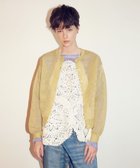 【その他のブランド/Other】のナイロン ブライトシアー クルーネック カーディガン YELLOW|ID: prp329100004534890 ipo3291000000032048287