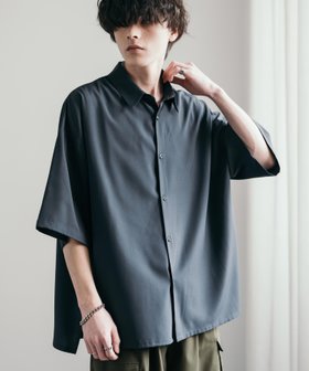 【ロッキーモンロー/Rocky Monroe】の接触冷感 とろみビッグシルエット半袖シャツ 人気、トレンドファッション・服の通販 founy(ファニー) ファッション Fashion レディースファッション WOMEN トップス・カットソー Tops/Tshirt シャツ/ブラウス Shirts/Blouses とろみ Thickness ビッグ Big 半袖 Short Sleeve 夏 Summer |ID:prp329100004534903
