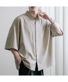 【ロッキーモンロー/Rocky Monroe】の接触冷感 とろみビッグシルエット半袖シャツ 人気、トレンドファッション・服の通販 founy(ファニー) ファッション Fashion レディースファッション WOMEN トップス・カットソー Tops/Tshirt シャツ/ブラウス Shirts/Blouses とろみ Thickness ビッグ Big 半袖 Short Sleeve 夏 Summer thumbnail グレージュ|ID: prp329100004534903 ipo3291000000032048353