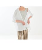 【アバハウスマヴィ/abahouse mavie】のリネン2wayカシュクールオーバーシャツ 人気、トレンドファッション・服の通販 founy(ファニー) ファッション Fashion レディースファッション WOMEN トップス・カットソー Tops/Tshirt シャツ/ブラウス Shirts/Blouses おすすめ Recommend カシュクール Cachecoeur フロント Front リネン Linen 定番 Standard thumbnail ホワイト系その他1|ID: prp329100004534904 ipo3291000000032048357