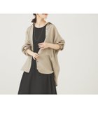 【アバハウスマヴィ/abahouse mavie】のリネン2wayカシュクールオーバーシャツ 人気、トレンドファッション・服の通販 founy(ファニー) ファッション Fashion レディースファッション WOMEN トップス・カットソー Tops/Tshirt シャツ/ブラウス Shirts/Blouses おすすめ Recommend カシュクール Cachecoeur フロント Front リネン Linen 定番 Standard thumbnail ベージュ|ID: prp329100004534904 ipo3291000000032048361