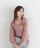 【プロポーション ボディドレッシング/PROPORTION BODY DRESSING】のシアーニットパーカーアンサンブル 人気、トレンドファッション・服の通販 founy(ファニー) ファッション Fashion レディースファッション WOMEN トップス・カットソー Tops/Tshirt ニット Knit Tops アンサンブル Knit Ensemble パーカ Sweats インナー Inner シアー Sheer タンク Tank パーカー Hoodie thumbnail ピンク|ID: prp329100004534911 ipo3291000000032301548
