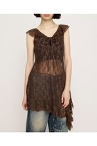 【スライ/SLY】のHEM DESIGN LACE FRILL L/トップス BRN|ID: prp329100004534912 ipo3291000000032048400