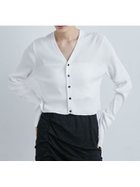 【ミースロエ/MIESROHE】のオーガニックRIBニットCD 人気、トレンドファッション・服の通販 founy(ファニー) ファッション Fashion レディースファッション Fashion for Women トップス・カットソー Cut & Sew Tops ニット Knit Tops & Sweaters 3月号 March Issue オーガニック Organic Cotton コンパクト Compact, Small Size シンプル Simple, Minimal ベーシック Basic, Essential 今季 This Season, Current Season 雑誌 Magazine, Fashion Magazine thumbnail WHT[001]|ID: prp329100004534914 ipo3291000000032714676