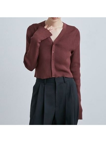 【ミースロエ/MIESROHE】のオーガニックRIBニットCD インテリア・キッズ・メンズ・レディースファッション・服の通販 founy(ファニー) 　ファッション　Fashion　レディースファッション　Fashion for Women　トップス・カットソー　Cut & Sew Tops　ニット　Knit Tops & Sweaters　3月号　March Issue　オーガニック　Organic Cotton　コンパクト　Compact, Small Size　シンプル　Simple, Minimal　ベーシック　Basic, Essential　今季　This Season, Current Season　雑誌　Magazine, Fashion Magazine　BRW[058]|ID: prp329100004534914 ipo3291000000032714678