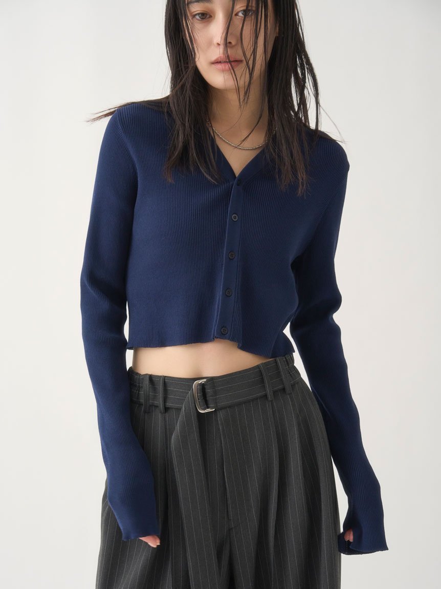 【ミースロエ/MIESROHE】のオーガニックRIBニットCD インテリア・キッズ・メンズ・レディースファッション・服の通販 founy(ファニー) 　ファッション　Fashion　レディースファッション　Fashion for Women　トップス・カットソー　Cut & Sew Tops　ニット　Knit Tops & Sweaters　3月号　March Issue　オーガニック　Organic Cotton　コンパクト　Compact, Small Size　シンプル　Simple, Minimal　ベーシック　Basic, Essential　今季　This Season, Current Season　雑誌　Magazine, Fashion Magazine　DNVY[090]|ID: prp329100004534914 ipo3291000000032714679
