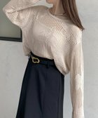 【ゼヴォン/Thevon】のジャガードメッシュニット 人気、トレンドファッション・服の通販 founy(ファニー) ファッション Fashion レディースファッション WOMEN トップス・カットソー Tops/Tshirt ニット Knit Tops インナー Inner 春 Spring キャミソール Camisole ベーシック Basic マーメイド Mermaid メッシュ Mesh ルーズ Loose S/S・春夏 Ss・Spring/Summer 夏 Summer 2025年 2025 2025春夏・S/S Ss,Spring/Summer,2025 thumbnail アイボリー|ID: prp329100004534931 ipo3291000000032048477