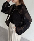 【ゼヴォン/Thevon】のジャガードメッシュニット 人気、トレンドファッション・服の通販 founy(ファニー) ファッション Fashion レディースファッション WOMEN トップス・カットソー Tops/Tshirt ニット Knit Tops インナー Inner 春 Spring キャミソール Camisole ベーシック Basic マーメイド Mermaid メッシュ Mesh ルーズ Loose S/S・春夏 Ss・Spring/Summer 夏 Summer 2025年 2025 2025春夏・S/S Ss,Spring/Summer,2025 thumbnail ブラック|ID: prp329100004534931 ipo3291000000032048480