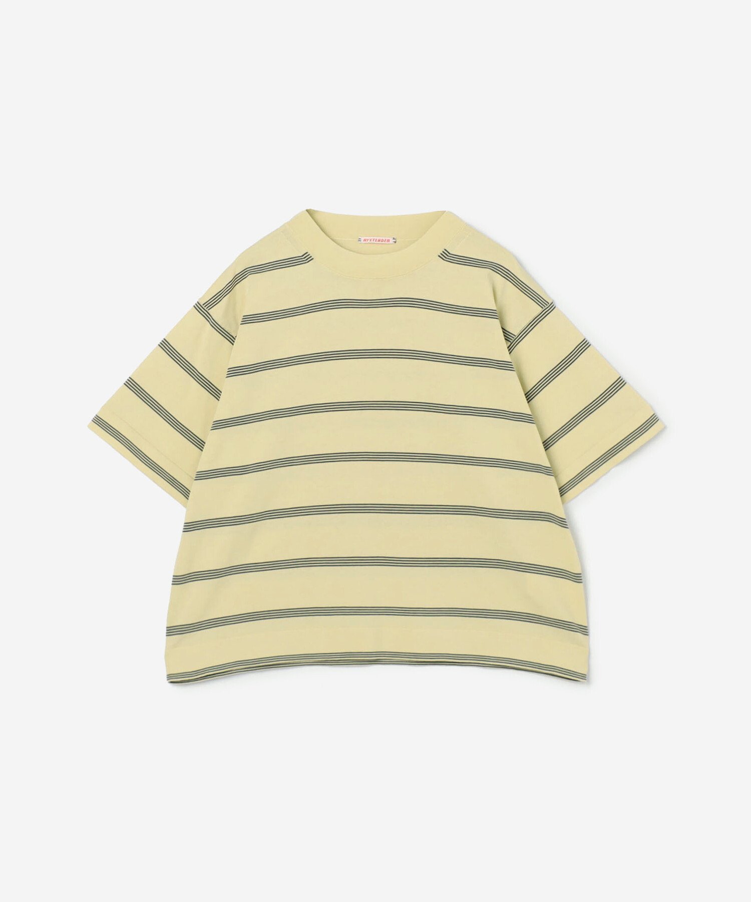 【ビショップ/Bshop】の別注 半袖クルーネックニット WOMEN インテリア・キッズ・メンズ・レディースファッション・服の通販 founy(ファニー) 　ファッション　Fashion　レディースファッション　WOMEN　トップス・カットソー　Tops/Tshirt　ニット　Knit Tops　ショルダー　Shoulder　シンプル　Simple　ドロップ　Drop　別注　Special Order　半袖　Short Sleeve　YELLOW系1|ID: prp329100004534935 ipo3291000000032048495