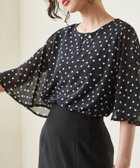 【ラナン/Ranan】のRanan/ひんやり!フレアー袖シフォンブラウス 人気、トレンドファッション・服の通販 founy(ファニー) ファッション Fashion レディースファッション WOMEN トップス・カットソー Tops/Tshirt シャツ/ブラウス Shirts/Blouses エアリー Airy シフォン Chiffon ドット Dot ポケット Pocket 夏 Summer エレガント 上品 Elegant thumbnail BL/DO|ID: prp329100004534947 ipo3291000000032048551