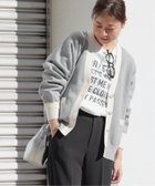 【ジャーナルスタンダード レリューム/JOURNAL STANDARD relume】の《WEB限定追加》ダブルニットコントラストカーディガン グレー|ID: prp329100004534958 ipo3291000000032048604