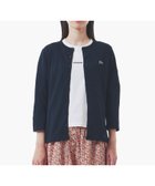【ラコステ/LACOSTE】のUVカット 吸水速乾 ウォッシャブル COOLMAX クールマックス 7部袖 ニットカーディガン ブラック|ID: prp329100004534965 ipo3291000000032048628