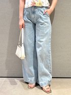 【セルフォード/CELFORD】の【CELFORD×Lee】デニムワイドパンツ 人気、トレンドファッション・服の通販 founy(ファニー) ファッション Fashion レディースファッション Fashion for Women パンツ Pants & Trousers エレガント 上品 Elegant コラボ Collaboration, Collab コレクション Collection, Seasonal Line センター Center, Center Line デニム Denim, Jeans Material ポケット Pocket, Pocket Detail レギュラー Regular, Standard Fit ワーク Workwear, Utility Style 人気 Popular, Best Seller thumbnail LBLU[081]|ID: prp329100004534974 ipo3291000000032975685