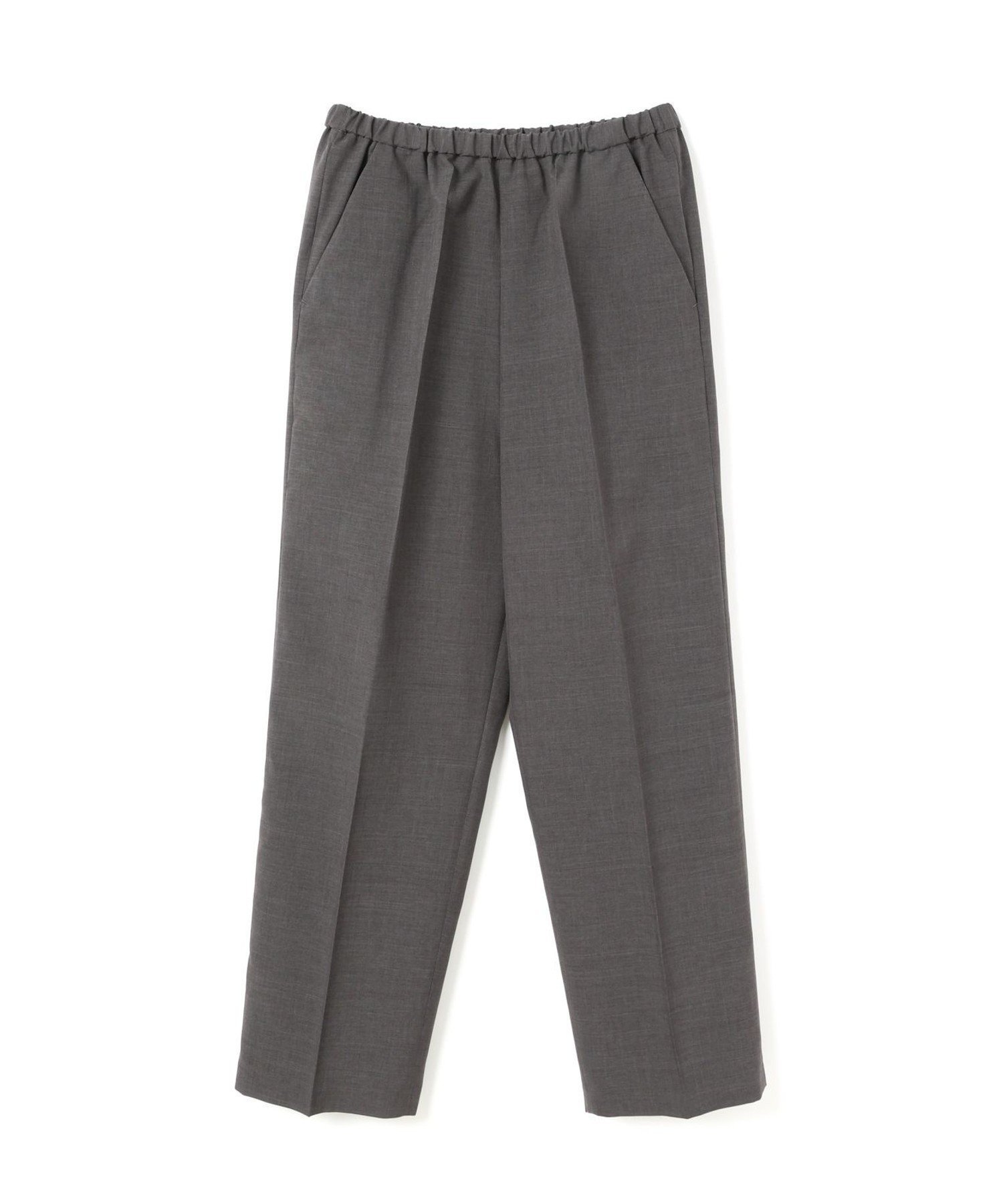 【マーコート/MARcourt】のmizuiro ind センタープレスワイドスラックス インテリア・キッズ・メンズ・レディースファッション・服の通販 founy(ファニー) 　ファッション　Fashion　レディースファッション　WOMEN　クッション　Cushion　センター　Center　ベーシック　Basic　ボトム　Bottom　ポケット　Pocket　リラックス　Relax　ルーズ　Loose　ワイド　Wide　エレガント 上品　Elegant　ビジネス 仕事 通勤　Business　夏　Summer　無地　Plain Color　ダークグレー|ID: prp329100004534975 ipo3291000000032048673