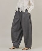 【カレンソロジー/Curensology】のウールトロドロストパンツ 【NEW】ミドルグレー13|ID: prp329100004534976 ipo3291000000032048676
