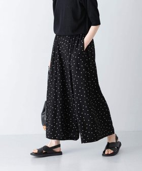 【かぐれ/kagure / URBAN RESEARCH】のドットギャザーパンツ 人気、トレンドファッション・服の通販 founy(ファニー) ファッション Fashion レディースファッション WOMEN パンツ Pants キュロット Culottes シンプル Simple とろみ Thickness ドット Dot ポケット Pocket ロング Long ワイド Wide S/S・春夏 Ss・Spring/Summer おすすめ Recommend 夏 Summer エレガント 上品 Elegant 2025年 2025 2025春夏・S/S Ss,Spring/Summer,2025 |ID:prp329100004534982