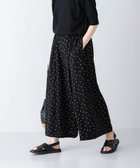 【かぐれ/kagure / URBAN RESEARCH】のドットギャザーパンツ 人気、トレンドファッション・服の通販 founy(ファニー) ファッション Fashion レディースファッション WOMEN パンツ Pants キュロット Culottes シンプル Simple とろみ Thickness ドット Dot ポケット Pocket ロング Long ワイド Wide S/S・春夏 Ss・Spring/Summer おすすめ Recommend 夏 Summer エレガント 上品 Elegant 2025年 2025 2025春夏・S/S Ss,Spring/Summer,2025 thumbnail BLACK|ID: prp329100004534982 ipo3291000000032048695