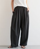 【バンヤードストーム/BARNYARDSTORM】のタタックイージーパンツ 人気、トレンドファッション・服の通販 founy(ファニー) ファッション Fashion レディースファッション WOMEN パンツ Pants おすすめ Recommend ウォッシュ Wash サンダル Sandals セットアップ Set Up タイプライター Typewriter トレンド Trend ドローストリング Drawstring バランス Balance フロント Front 人気 Popularity thumbnail ブラック19|ID: prp329100004534984 ipo3291000000032048700