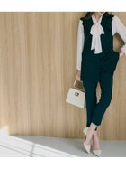 【セルフォード/CELFORD】のテーパードパンツ 人気、トレンドファッション・服の通販 founy(ファニー) ファッション Fashion レディースファッション Ladies' Fashion Online パンツ Pants ジャケット Jacket スリット Slit センター Center 定番 Standard thumbnail BLK[009]|ID: prp329100004534985 ipo3291000000032693473