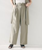 【アンタイトル/UNTITLED】の【セットアップ可能/オンオフ】ラミー混 タックワイドパンツ 人気、トレンドファッション・服の通販 founy(ファニー) ファッション Fashion レディースファッション WOMEN セットアップ Setup パンツ Pants おすすめ Recommend ストレッチ Stretch セットアップ Set Up ポケット Pocket ワイド Wide 夏 Summer thumbnail オリーブグリーン|ID: prp329100004535001 ipo3291000000032048766