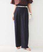【アンタイトル/UNTITLED】の【セットアップ可能/オンオフ】ラミー混 タックワイドパンツ 人気、トレンドファッション・服の通販 founy(ファニー) ファッション Fashion レディースファッション WOMEN セットアップ Setup パンツ Pants おすすめ Recommend ストレッチ Stretch セットアップ Set Up ポケット Pocket ワイド Wide 夏 Summer thumbnail ネイビー|ID: prp329100004535001 ipo3291000000032048769