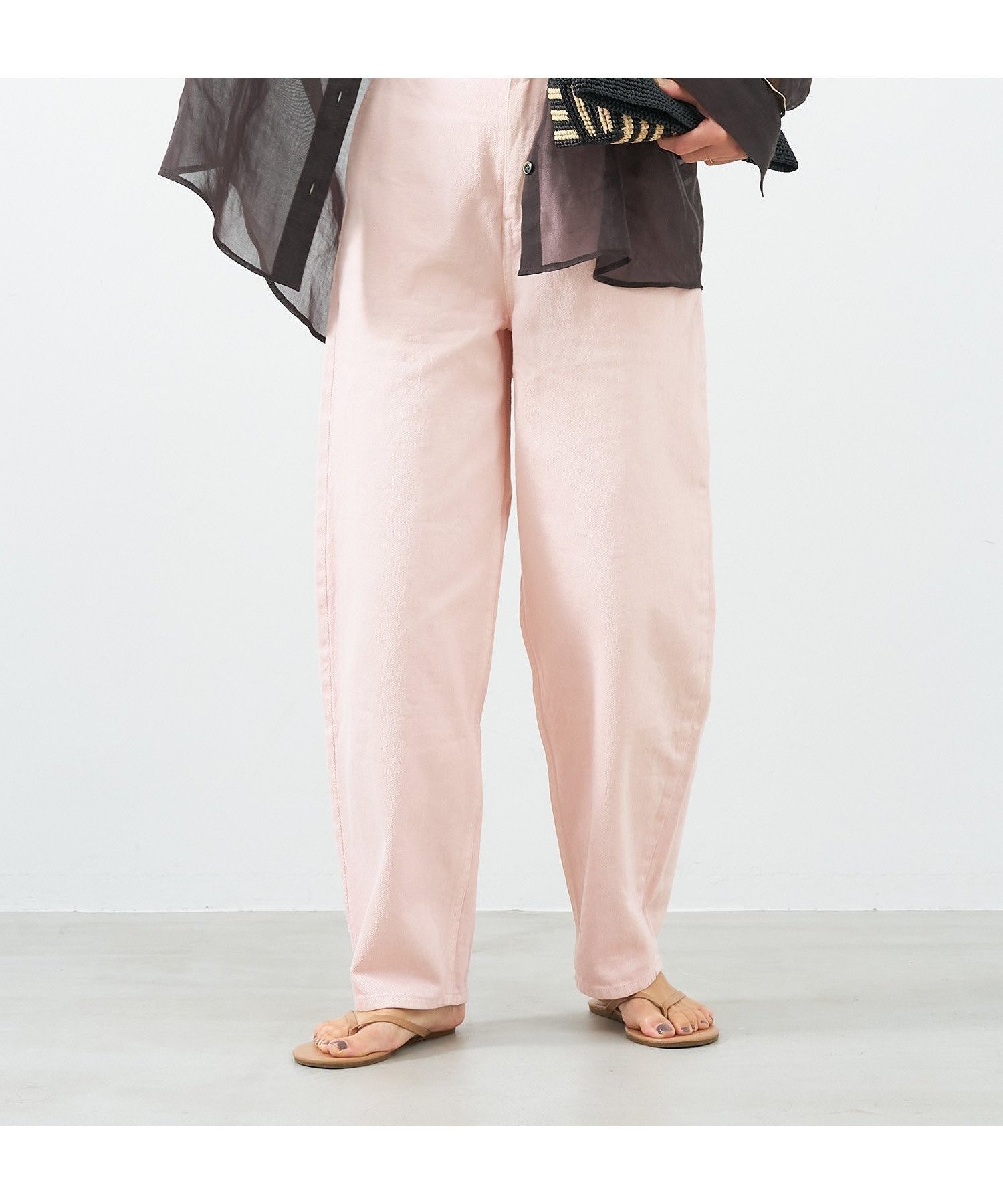【マイカ ディール/MICA & DEAL】の製品染めバルーンデニムパンツ 2サイズ展開 人気、トレンドファッション・服の通販 founy(ファニー) 　ファッション　Fashion　レディースファッション　WOMEN　パンツ　Pants　デニムパンツ　Denim Pants　おすすめ　Recommend　デニム　Denim　パターン　Pattern　 other-1|ID: prp329100004535003 ipo3291000000032048774