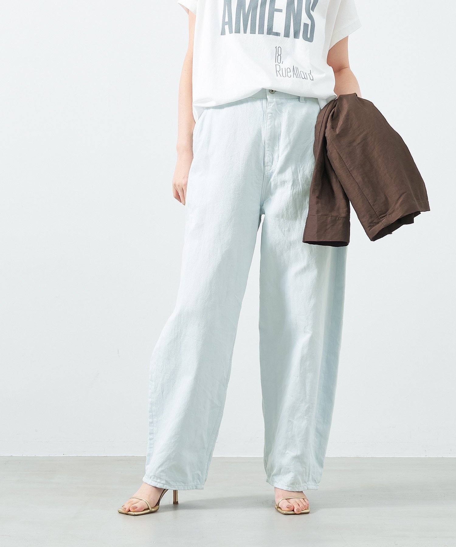 【マイカ ディール/MICA & DEAL】の製品染めバルーンデニムパンツ 2サイズ展開 インテリア・キッズ・メンズ・レディースファッション・服の通販 founy(ファニー) 　ファッション　Fashion　レディースファッション　WOMEN　パンツ　Pants　デニムパンツ　Denim Pants　おすすめ　Recommend　デニム　Denim　パターン　Pattern　SAXE|ID: prp329100004535003 ipo3291000000032048778