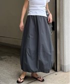 【エルビーシー/LBC】の撥水バルーンドロストスカート 人気、トレンドファッション・服の通販 founy(ファニー) ファッション Fashion レディースファッション WOMEN スカート Skirt トレンド Trend バルーン Balloon ロング Long thumbnail チャコール|ID: prp329100004535524 ipo3291000000032051806